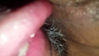 Latina Woman Poses Shaved and Hairless on Her Back