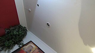 Angie undergoes tattooed casting interview session