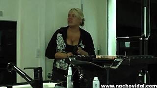 Ivana Sugar preps for Nacho Vidal's hot scene