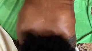 Hazelnutxxx showcases ebony oiled beauty