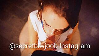 Secret blowjob compilation part 1 with handjobs and cumshots