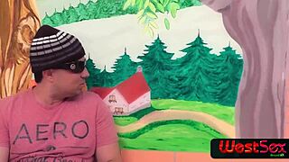 Mulata offers anal pleasure to interracial partner