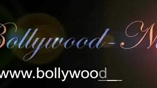 the brunette indian babe dances solo in bollywood style