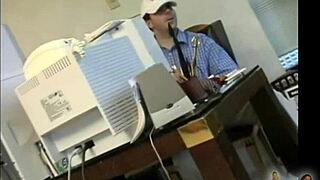 Beautiful blonde teen gives cute blowjob 😍