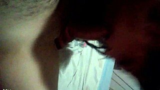 I'm giving a delicious blowjob to my gay lover, but I's so excited I can't stop!