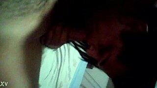 I'm giving a delicious blowjob to my gay lover, but I's so excited I can't stop!