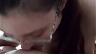 Oh, Watch This Sexy Milf Sucking Her Husband's Big Cock! She Loves Those Big Tits Bouncing.