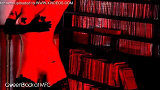 i'm the vampira tearing off my clothes to cum