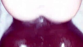 French Amateur Kisses Her Two Toys Before Ejaculating On Them