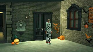 Sims 4 Wicked Halloween Part 1 - Rejuvenation Sperm in Mommy MILF Missionary