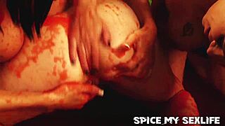 Two Best Friends Experiment with Toys in College