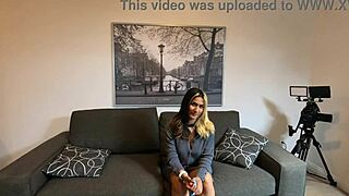 Latina Aleksa in Hardcore Casting Interview