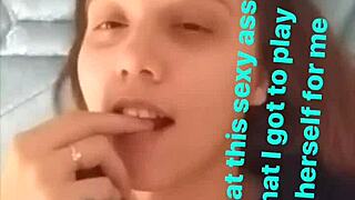 Ashley Pornstar Kindell Fingers Herself in Raw Solo Action