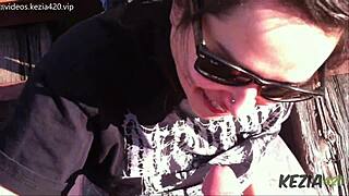 Wow, that public blowjob on the tall bridge is insane!