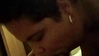 Miss Mazi sucks monster cock