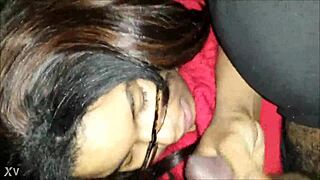 hey, you see this ebony mama devour a black shaft?