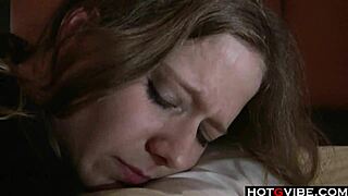 petite brunette is having so much fun pleasing herself with fingering, you know?