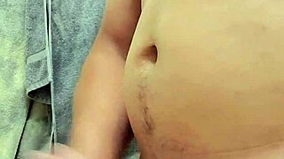 i masturbate my cock after showering