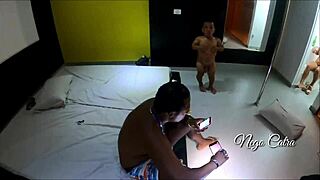 nego catra directs paty bumbum and zezinho in wild latina action