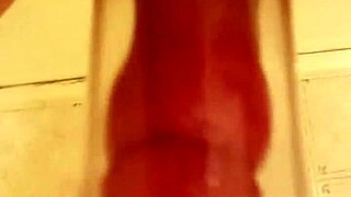 straight tx man pumping penis hard with tube 😜