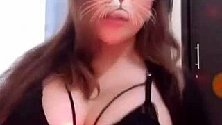 i can’t stop staring at these big asian tits on webcam