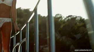 Mature Lesbian Couple Licks and Arouses Each Other