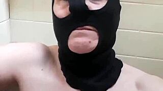 French Slut Performs Solo Bdsm Session!