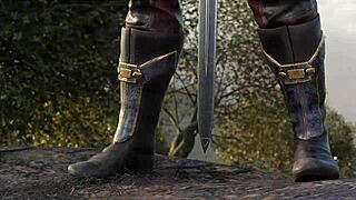 Let's Play Forbidden Fantasy Chapter 1 with Shaved Pussy Action