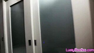 Pajama party turns into strapon foursome banging 😏