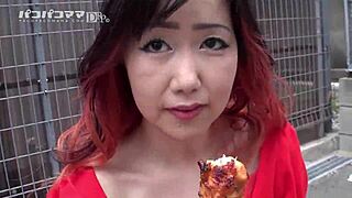 Feeling the intense passion in this asian japanese mature woman's red light adventure