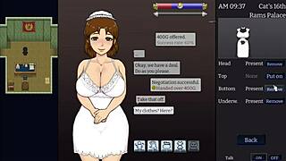 I’m obsessed, fucking and cumming on the hot imperial gatekeeper’s ass in this anime finale - part 10