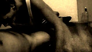 black and white amateur couple intensely suck and fuck to orgasm
