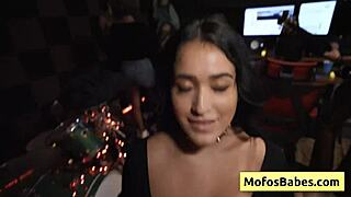 nia bleu's big natural tits fucked by brett maker at concert