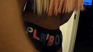 Cute ebony teen gets spanked