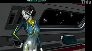 Playing sci-fi mission with Aletta ending