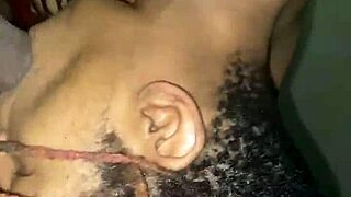 Ebony wife takes big black monster cock deep