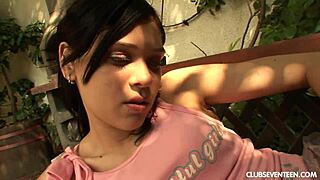 teen miho gets fucked outdoors