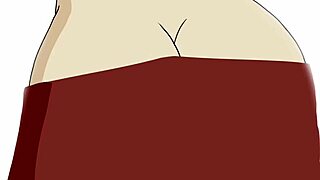 Narrative hinata stretching her body for missionary action in anime