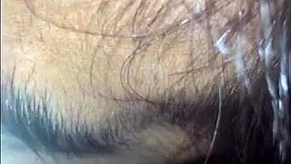 Tahiti Brunette Delivers Intense Blowjob and Sticky Cumshot