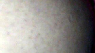 Damn! This black beauty gets her tight pussy pounded hard in raw action late night!