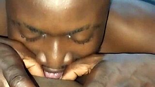 Blow job session unfolds with intense big ass action