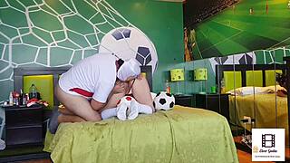 Peruvian Amateur Couple In Shirts.