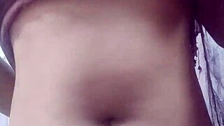 Indian girl performs solo in bedroom homemade series