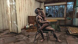 I-I can't believe the anal fuck in Fo4 sanctuary, it's so intense... assfucking yeah!