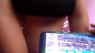 i was watchin the world cup sub 20 when my stepsister interupts cuz they left us alone