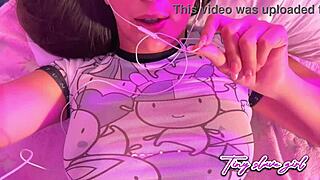 que rica videollamada with petite latina mexican amateur getting wild