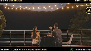 brunette loves to lick stockings even the camera ggmansion