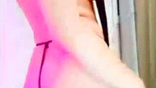 I'm fucking this hot girl live on the secret group stream.