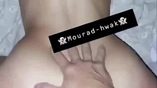 Beurette Bent Over in Doggystyle with Big Ass Latina Amateur