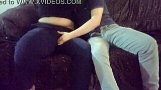 My Latina Friend Sucks My Big Cock Deep After Watching Transformers!